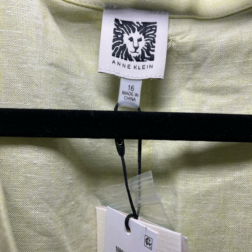 Anne Klein Light Green Garment - Picture 4 of 7